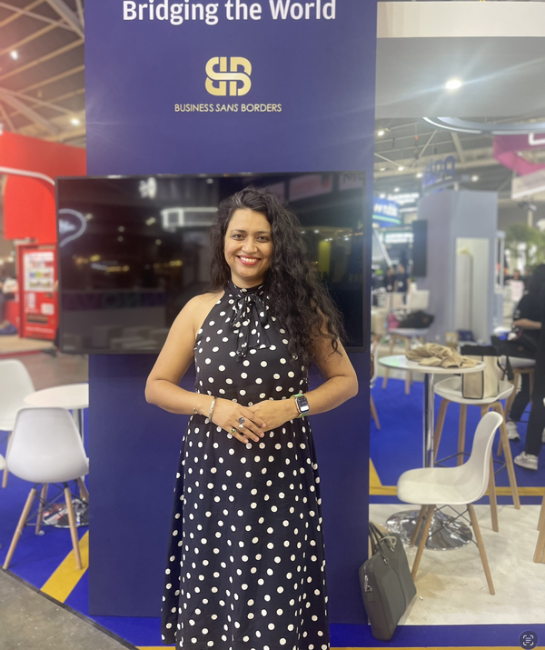 Nivedita Pandey at Singapore Fintech Festival