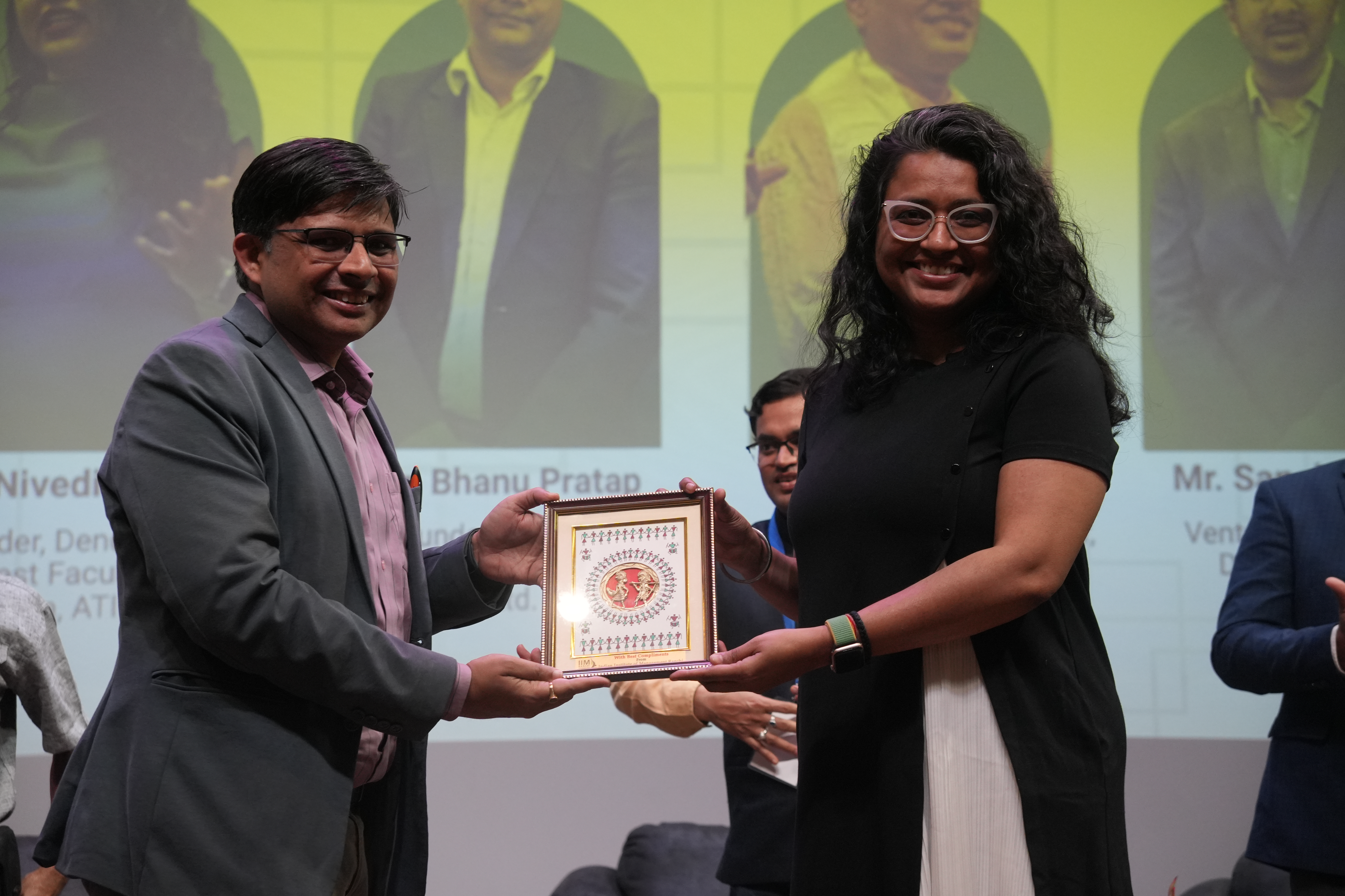 Felicitated as judge & guest speaker